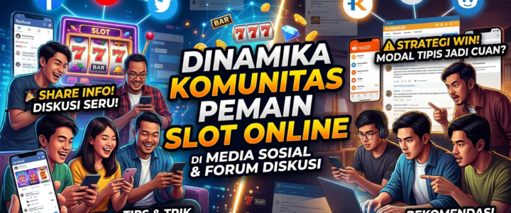 Dinamika Komunitas Pemain Slot Online di Media Sosial dan Forum Diskusi